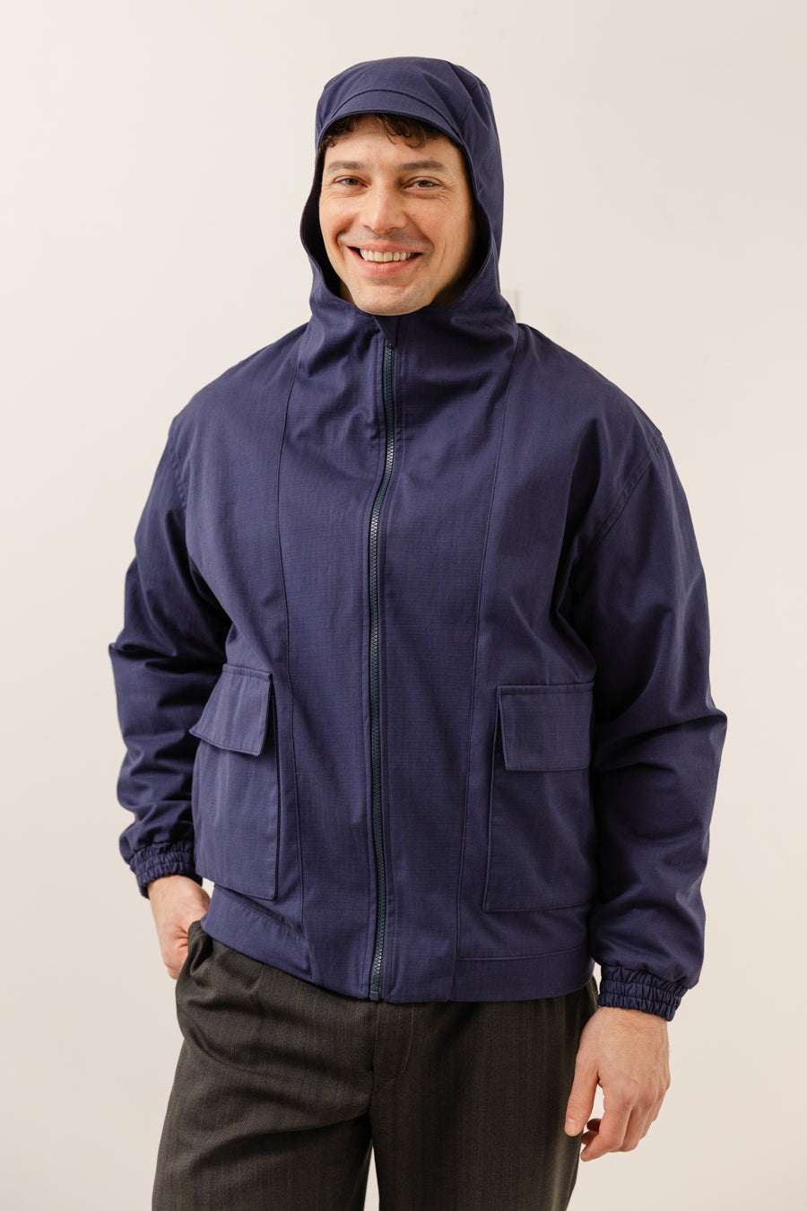 Buzo Visera Toti Azul marino