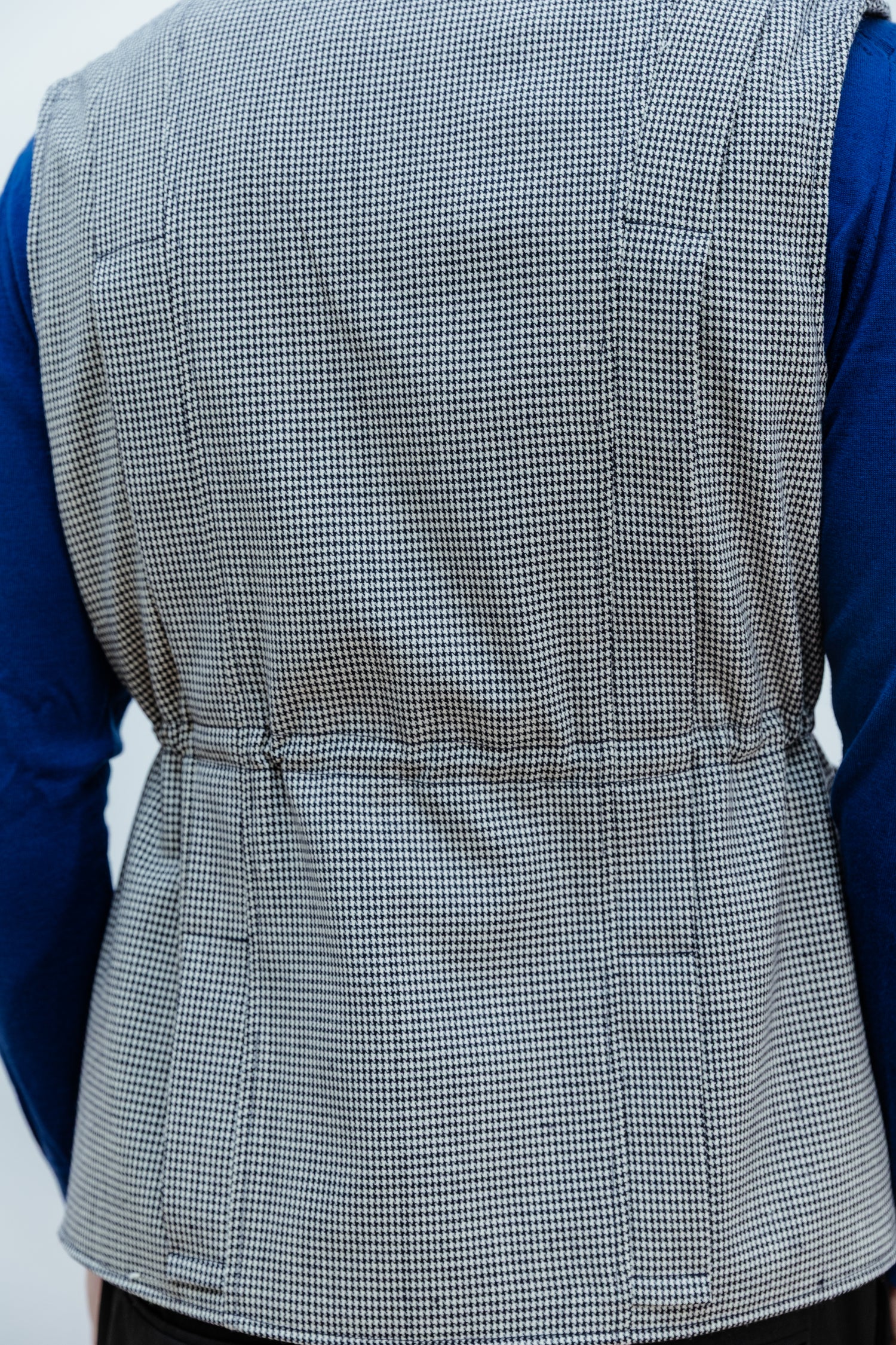 Chaleco Chacho Pied de Poule - Detalle 2