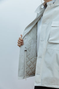 Camisaco Dami Gris Hueso - Detalle 1