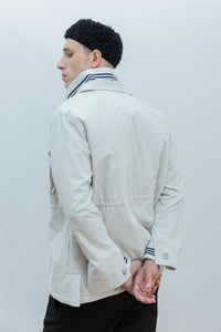 Camisaco Dami Gris Hueso - Costado Lulo