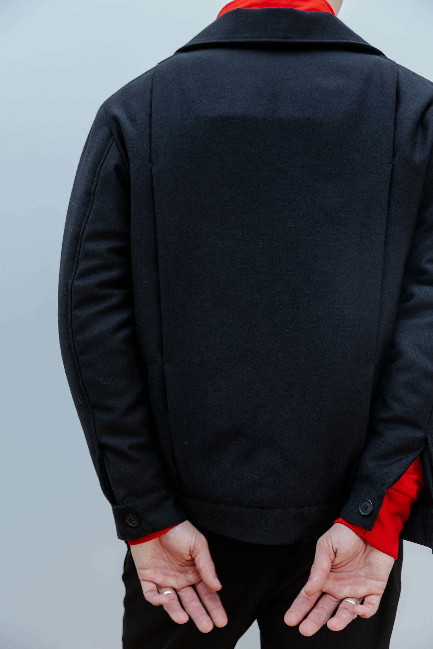 Campera Luca Negro - Espalda lulo